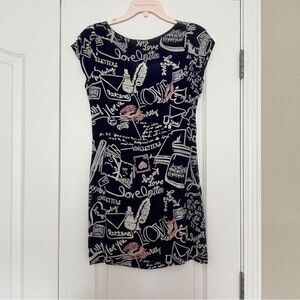 Lilly Pulitzer Love Letters Silk Dress S